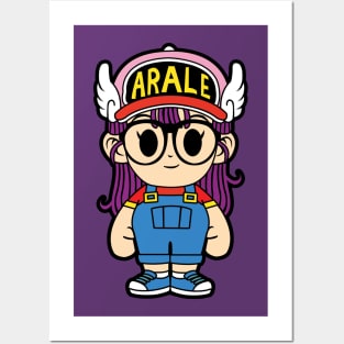 Arale Chibi Posters and Art